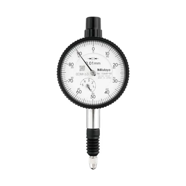 Relógio Comparador Analógico Tampa Com Orelha Modelo Compacto Com Proteção IP63 5mm/0,01mm – 1044A-60