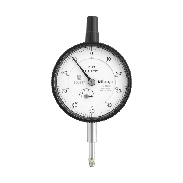 Relógio Comparador Modelo Padrão Tampa Com Orelha 5mm/0,01mm – 2044A