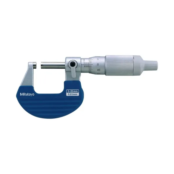 Micrômetro Externo 0-25mm 0,01mm Com Isolante Térmico e Catraca Integrada 102-701