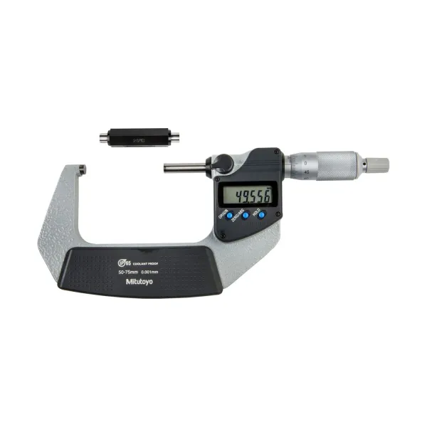 Micrômetro Externo Digital 50-75mm 0,001mm Sem Saída de Dados Com Proteção IP65 293-242-30