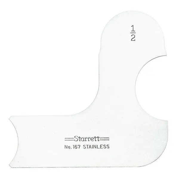 Calibrador de Raio Individual de 1/2" Série 167
