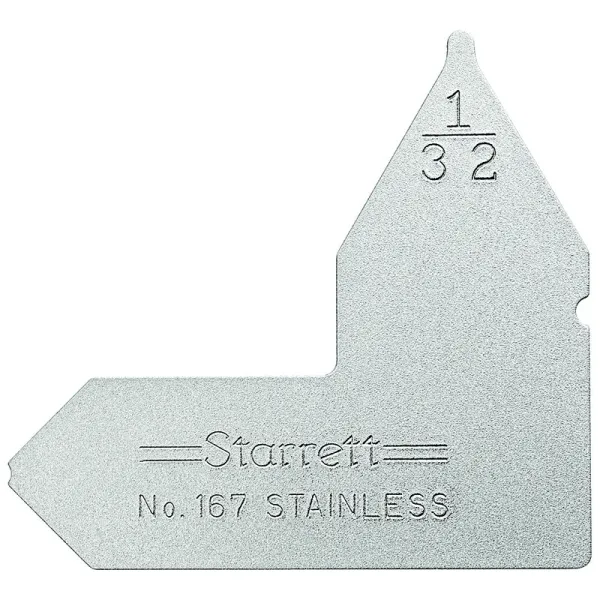 Calibrador de Raio Individual de 1/32" Série 167