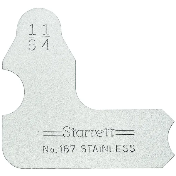 Calibrador de Raio Individual de 11/64" Série 167