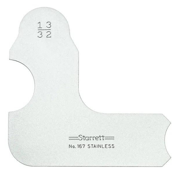 Calibrador de Raio Individual de 13/32" Série 167