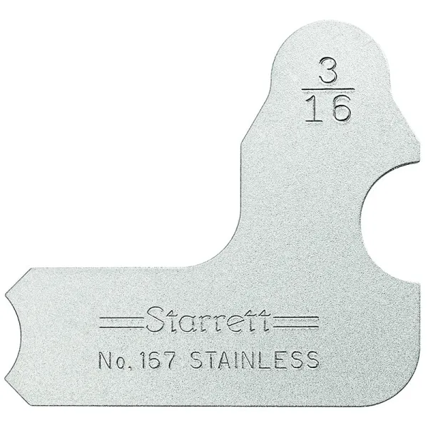 Calibrador de Raio Individual de 3/16" Série 167