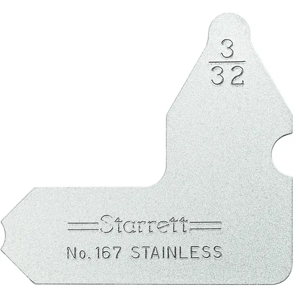 Calibrador de Raio Individual de 3/32" Série 167