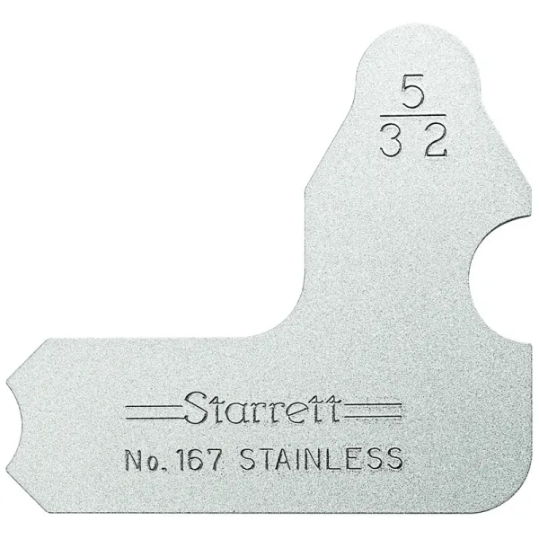 Calibrador de Raio Individual de 5/32" Série 167