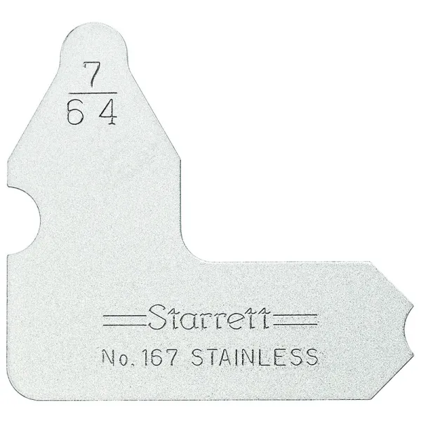 Calibrador de Raio Individual de 7/64" Série 167