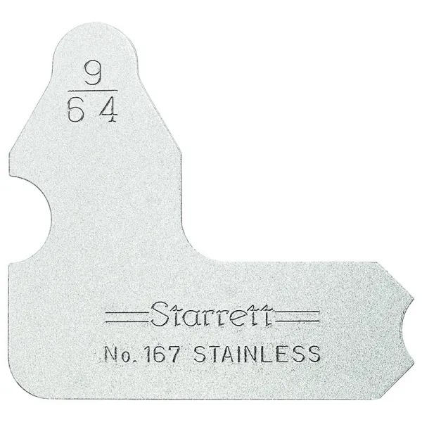 Calibrador de Raio Individual de 9/64" Série 167