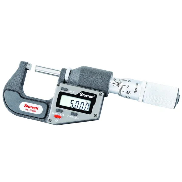 Micrômetro Externo Digital com Capacidade de 0 - 25mm (0 – 1") - Ref. 3732MEXFL-25