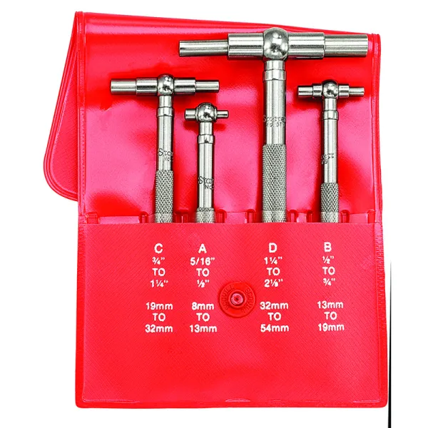 Calibrador Telescópico Jogo com 4 Peças 8-54mm 5/16-2.1/8"