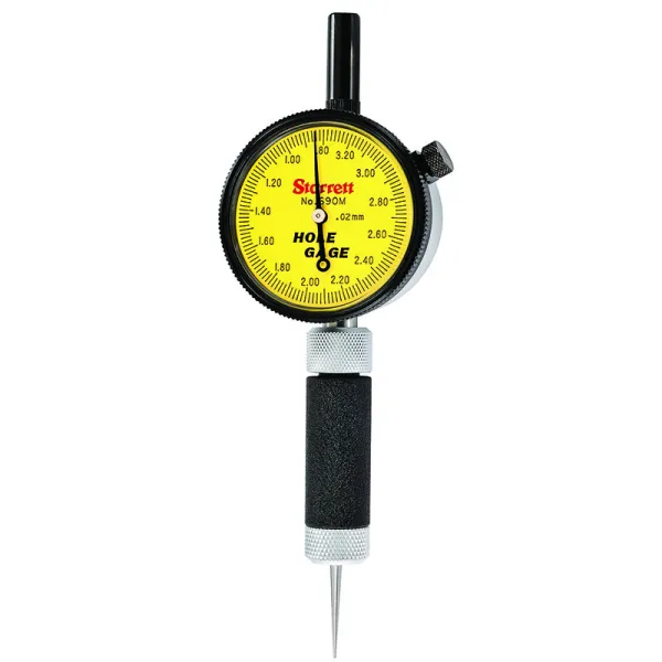 Medidor de Furos 0,8-3,3mm com Relógio Leitura 0,02mm