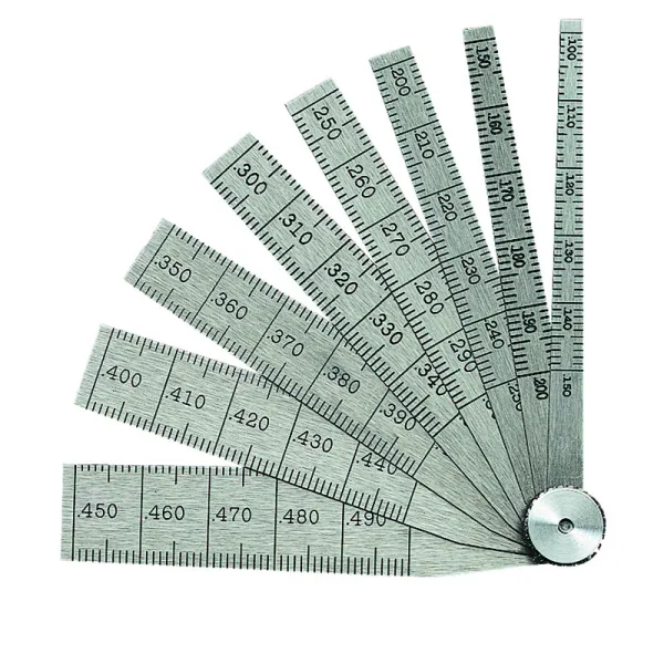 Calibrador Afilado com 8 Lâminas - Cap. 0.100-0.500" - Resolução de 0.001" - Ref. 269A
