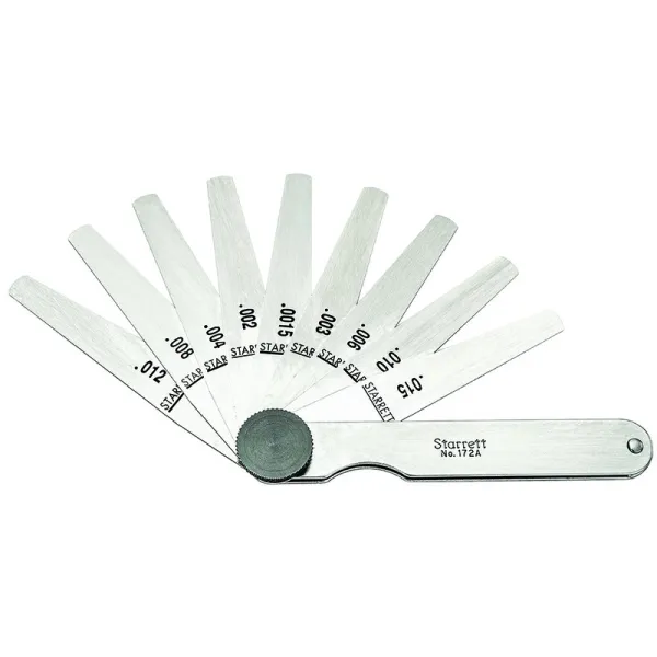 Calibrador de Folga 9 Lâmina 3.1/32" 0,0015-0,015