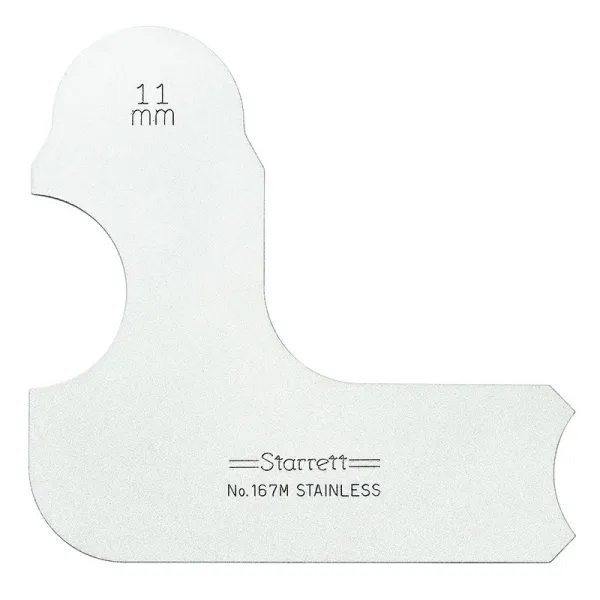 Calibrador de Raio Individual de 11mm Série 167