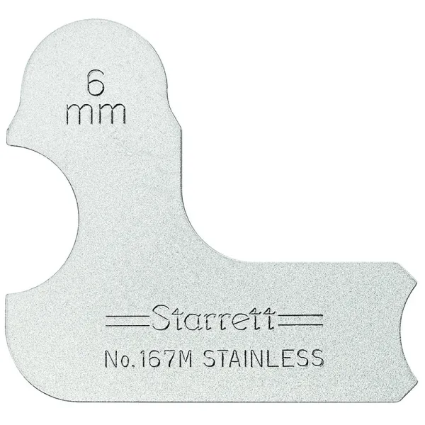 Calibrador de Raio Individual de 6mm Série 167