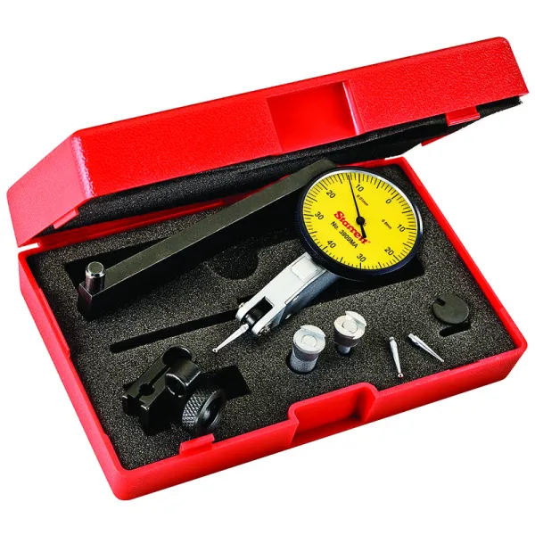 Relógio Apalpador Faixa de 0,8mm - Resolução 0,01mm - Diâmetro 40mm com 6 Acessórios - Ref. 3909MAC